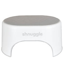 SHNUGGLE Skammel - 38x26x18 cm - Hvid m. Grå SHNUGGLE Skammel - 38x26x18 cm - Hvid m. Grå