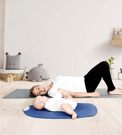 SHNUGGLE Puslemåtte - Yoga - Navy