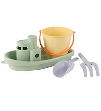 Dantoy Sandsæt - 4 Dele - Skib/Spand - Pastel Dantoy Sandsæt - 4 Dele - Skib/Spand - Pastel