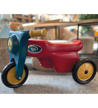 Dantoy Motorcykel m. Gummihjul - Jubilæum - Rød/Blå Dantoy Motorcykel m. Gummihjul - Jubilæum - Rød/Blå