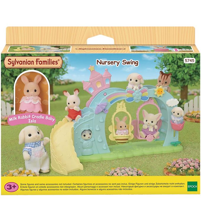 Smallstuff Sylvanian Families Børnehave Gynge til Dukker - 3+år