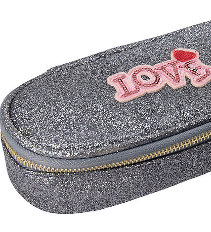 Sofie Schnoor Etui - Silver m. Love