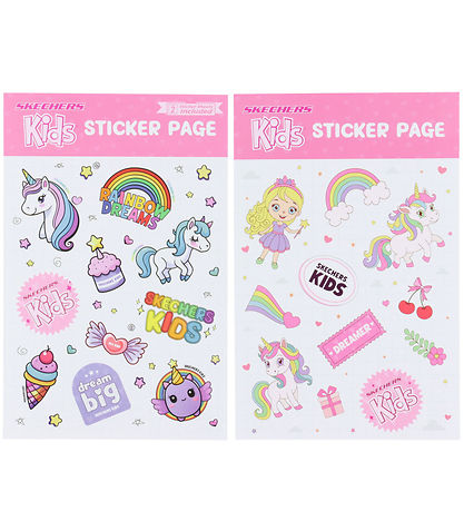 Gave - Skechers Klistermærker - Enhjørning