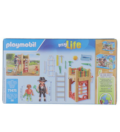 Playmobil My Life - Tømrer på Turné - 71475 - 58 Dele Playmobil My Life - Tømrer på Turné - 71475 - 58 Dele