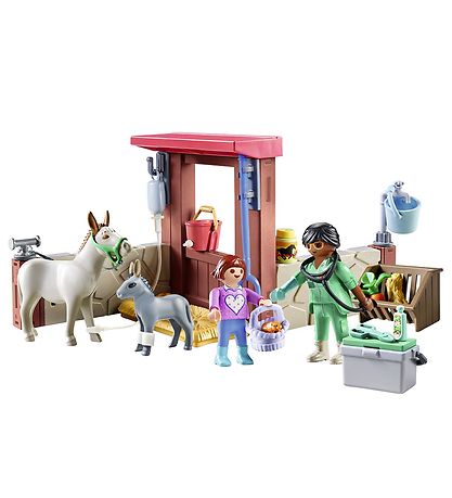 Playmobil Country - Veterinærmission med Æs... - 71471 - 55 Dele