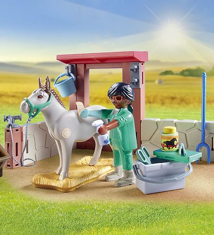 Playmobil Country - Veterinærmission med Æs... - 71471 - 55 Dele