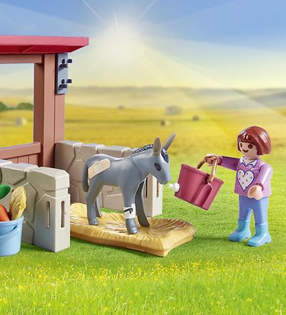 Playmobil Country - Veterinærmission med Æs... - 71471 - 55 Dele