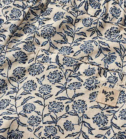 Wheat Shorts - Elvig - Blue Cornflowers Wheat Shorts - Elvig - Blue Cornflowers