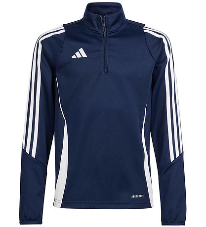 adidas Performance Bluse - Tiro24 TRTOPY - Blå/Hvid