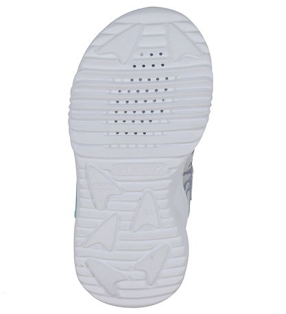 Geox Sko m. Lys - Assister - Silver/Pink Geox Sko m. Lys - Assister - Silver/Pink