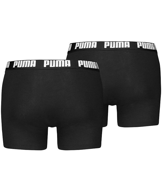 Puma 2P Men Everyday Basic Boxer Sort bomuld Small Herre