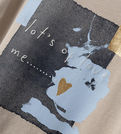 Name It T-shirts - NkfFlotter - Short Loose - Pure Cashmere Name It T-shirts - NkfFlotter - Short Loose - Pure Cashmere