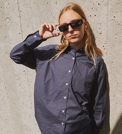 Designers Remix Shirt - Serena Oversized - Navy
