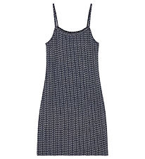 Designers Remix Dress - Bamboo - Jenna - Navy/Logo Print Designers Remix Dress - Bamboo - Jenna - Navy/Logo Print