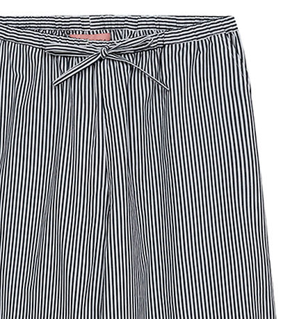 Designers Remix Bukser - Harriet -  Black/White Stripes