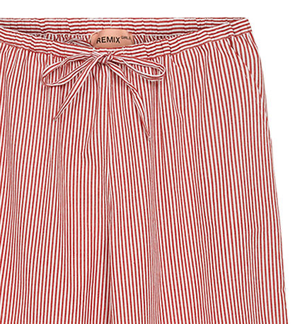 Designers Remix Bukser - Harriet - Red/White Stripes Designers Remix Bukser - Harriet - Red/White Stripes