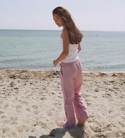 Designers Remix Bukser - Harriet - Red/White Stripes Designers Remix Bukser - Harriet - Red/White Stripes