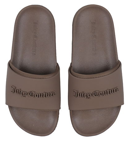Juicy Couture Badesandaler - Breanna Embosse - Acorn Juicy Couture Badesandaler - Breanna Embosse - Acorn