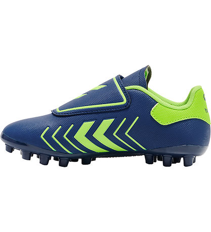 Hummel Fodboldstøvler - Hattrick MG JR - Navy Peony Hummel Fodboldstøvler - Hattrick MG JR - Navy Peony