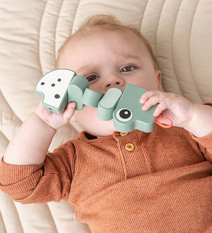 Done by Deer Aktivitetslegetøj - Twist & Turn - Croco Green Done by Deer Aktivitetslegetøj - Twist & Turn - Croco Green