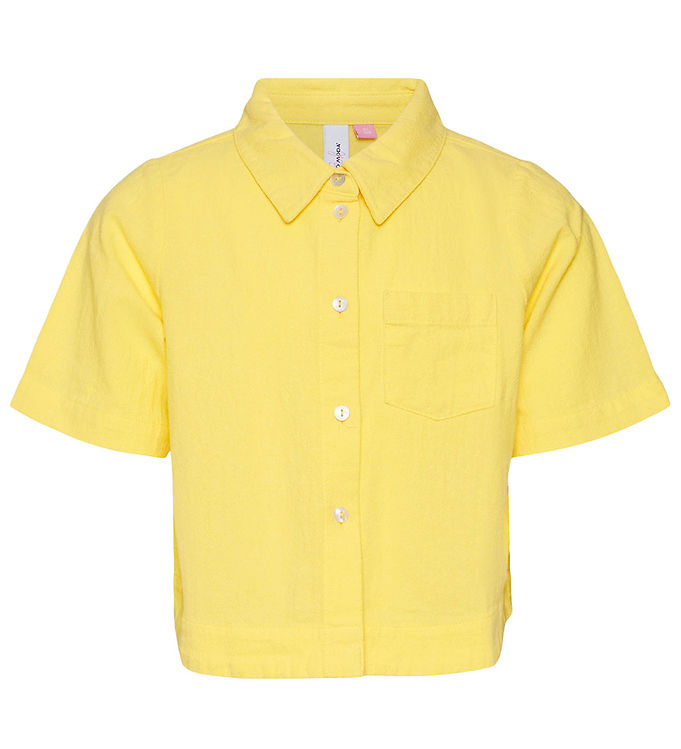 Vero Moda Girl Skjorte - VmHart - Lemon Zest
