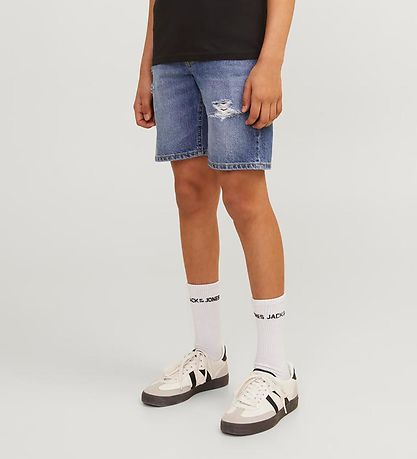 Jack & Jones Shorts - JjiChris - Blue Denim Jack & Jones Shorts - JjiChris - Blue Denim