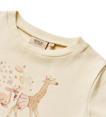 Wheat T-shirt - Tessa - Shell Wheat T-shirt - Tessa - Shell