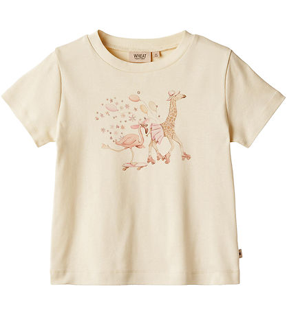 Wheat T-shirt - Tessa - Shell Wheat T-shirt - Tessa - Shell