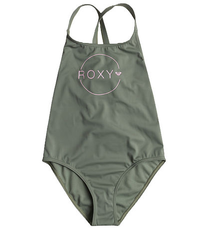 Roxy Badedragt - Basic Active One Piece - Agave Green Roxy Badedragt - Basic Active One Piece - Agave Green