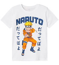 Name It T-shirt - NkmMacar Naruto - Noos - Bright White Name It T-shirt - NkmMacar Naruto - Noos - Bright White