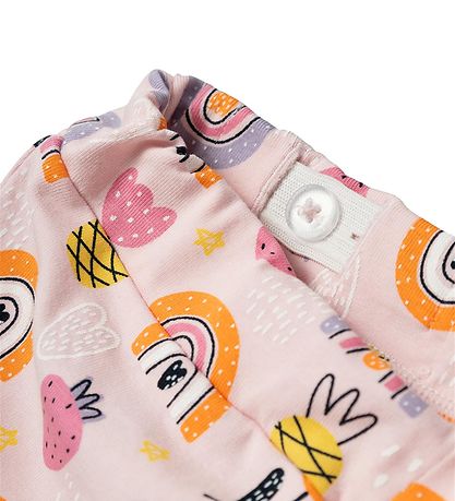 Name It Bukser - NbfVandora -  Parfait Pink/Rainbow Name It Bukser - NbfVandora -  Parfait Pink/Rainbow