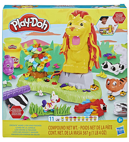 Play-Doh Modellervoks - Growin' Mane Lion And Friends Play-Doh Modellervoks - Growin' Mane Lion And Friends