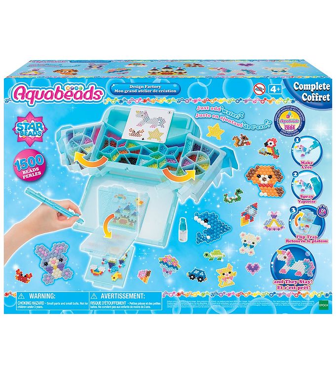 Aquabeads 31775 Design Factory - perlesæt med 1.500 dele