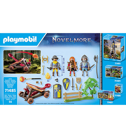 Playmobil Novelmore - Bagholdsangreb I Vejs... - 71485 - 54 Dele Playmobil Novelmore - Bagholdsangreb I Vejs... - 71485 - 54 Dele