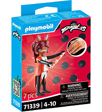 Playmobil Miraculous - Rena Rouge - 7 Dele - 71339 Playmobil Miraculous - Rena Rouge - 7 Dele - 71339