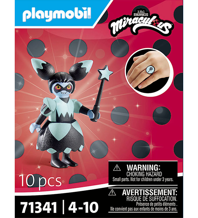 Playmobil Miraculous - Dukkefører - 71341 - 10 Dele