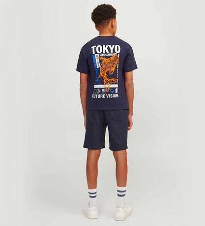 Jack & Jones Sweatshorts - JpstVesterbro - Sky Captain/Relaxed