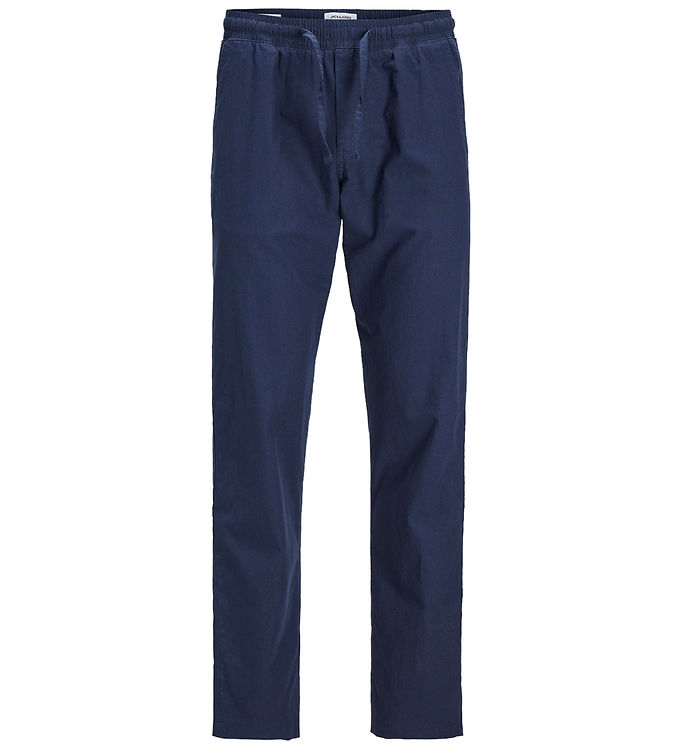 Jack & Jones Junior klassiske bukser i navy til drenge