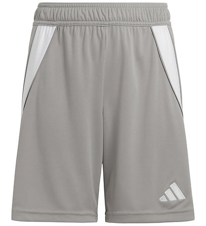 adidas Performance Shorts - Tiro24 SHO Y - Grå/Hvid adidas Performance Shorts - Tiro24 SHO Y - Grå/Hvid