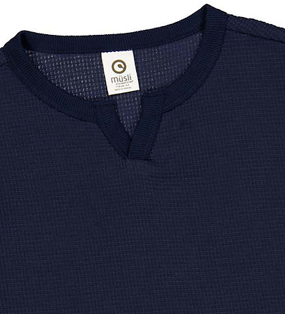 Müsli T-shirt - Waffle - Night Blue