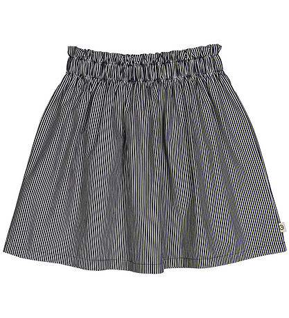 Müsli Nederdel - Poplin Stripe - Balsam Cream/Night Blue Müsli Nederdel - Poplin Stripe - Balsam Cream/Night Blue