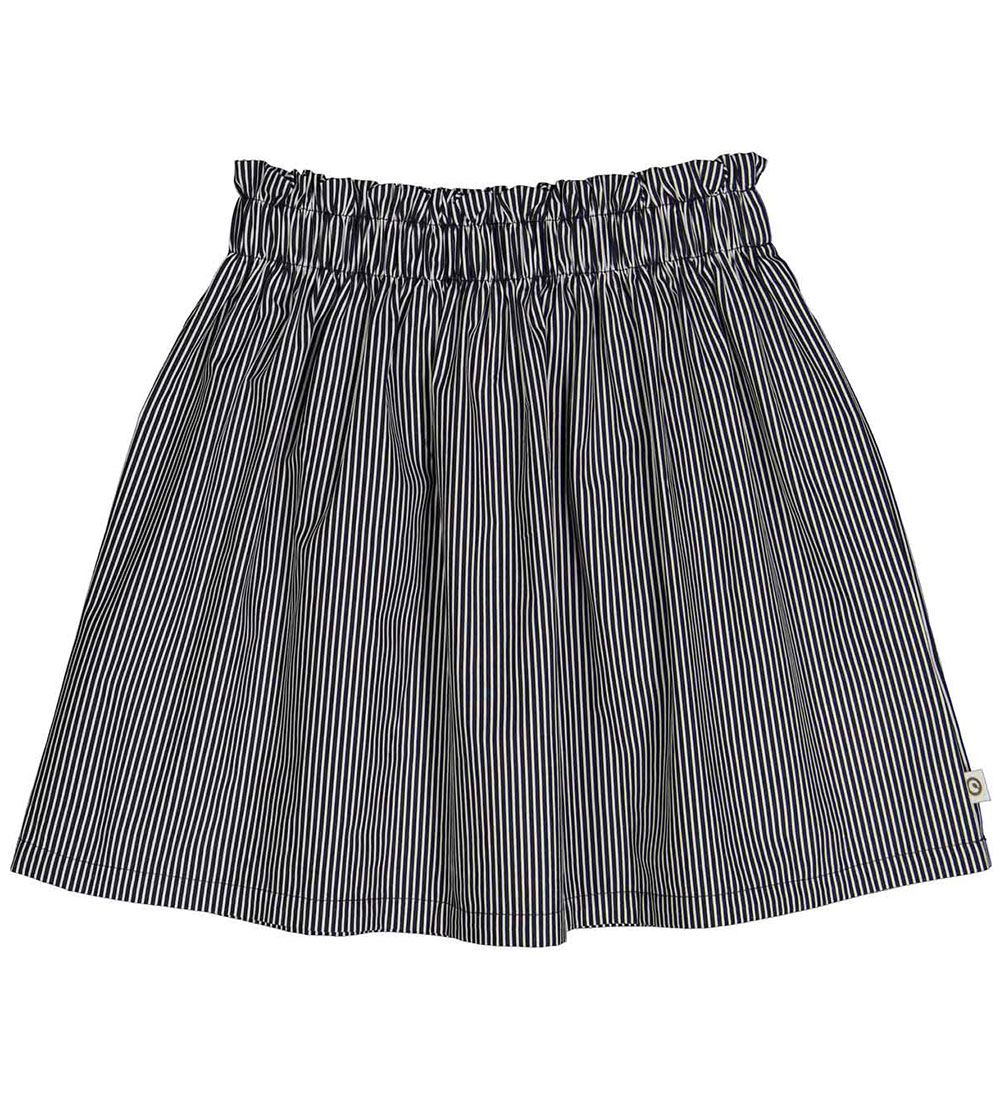 Müsli Rock - Popeline Stripe - Spülung Cream/Nacht Blue - Müsli - 4 Jahre (104) - Röcke