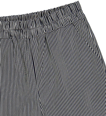 Müsli Bukser - Poplin stripe - Balsam Cream/Night Blue