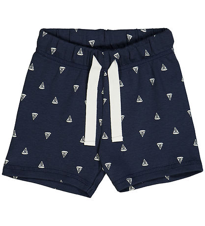 Müsli Shorts - Sailboat - Night Blue/Balsam Cream Müsli Shorts - Sailboat - Night Blue/Balsam Cream