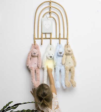 Happy Horse Bamse m. Natlys/Lyd - 34 cm - Kanin Richie - Hvid Happy Horse Bamse m. Natlys/Lyd - 34 cm - Kanin Richie - Hvid