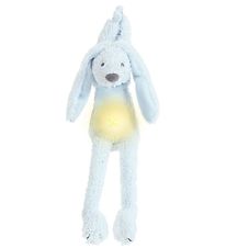 Happy Horse Bamse m. Natlys/Lyd - 34 cm - Kanin Richie - Blå Happy Horse Bamse m. Natlys/Lyd - 34 cm - Kanin Richie - Blå