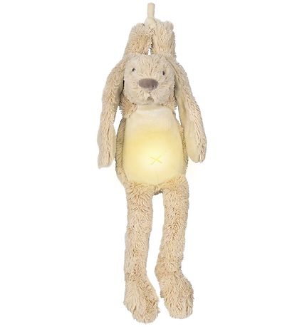 Happy Horse Bamse m. Natlys/Lyd - 34 cm - Kanin Richie - Beige Happy Horse Bamse m. Natlys/Lyd - 34 cm - Kanin Richie - Beige