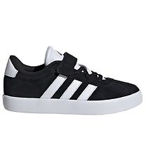 adidas Performance Sko - VL COURT 3.0 EL C - Sort/Hvid adidas Performance Sko - VL COURT 3.0 EL C - Sort/Hvid