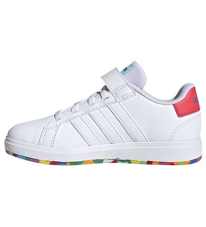 adidas Performance Sko - GRAND COURT 2.0 EL - Hvid/Rød