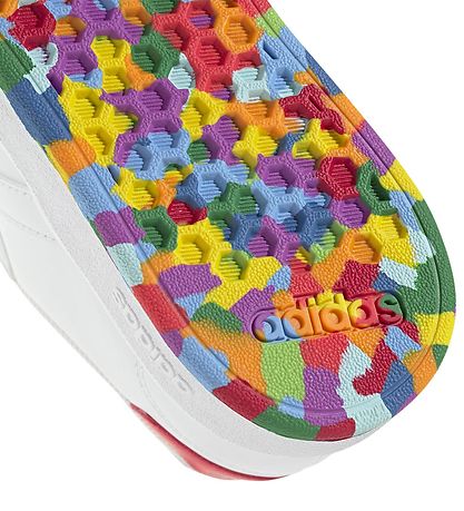 adidas Performance Sko - GRAND COURT 2.0 K - Hvid/Rød